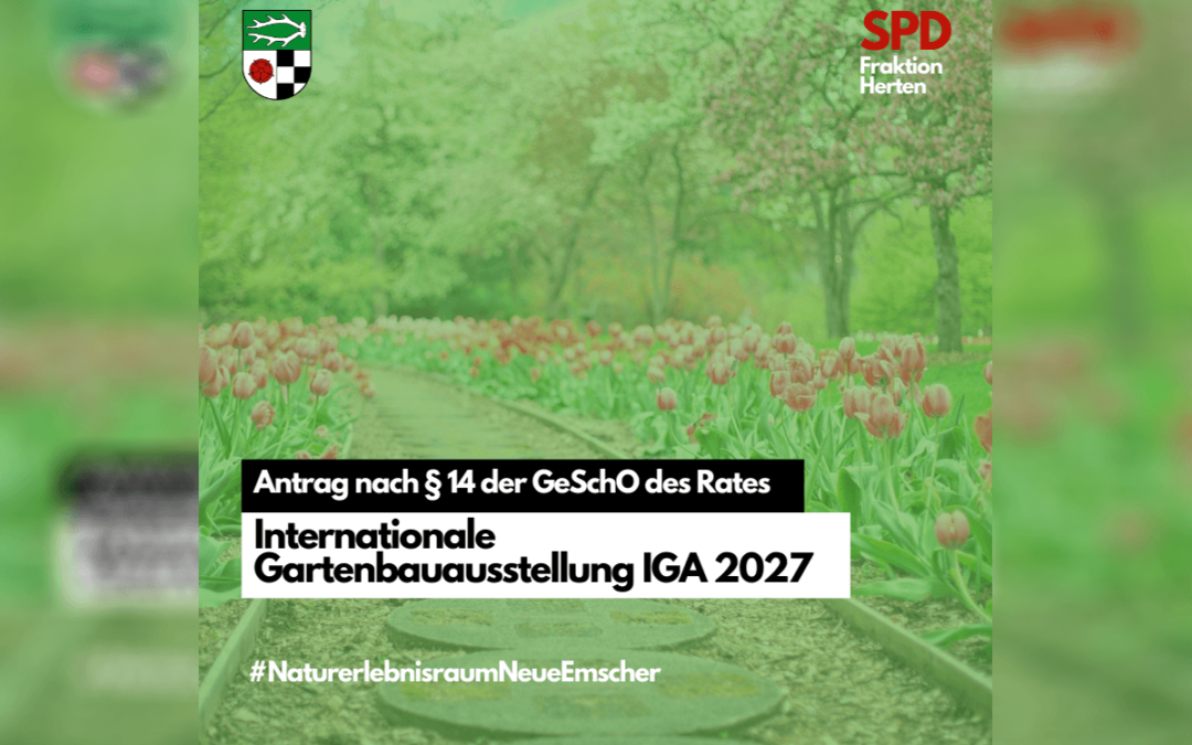 Antrag – Anfrage zur IGA 2027