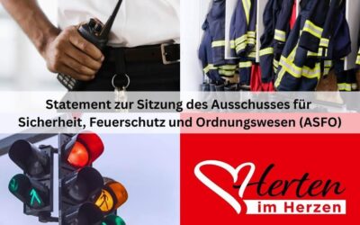 📋 Bericht aus dem Ausschuss für Sicherheit, Feuerschutz und Ordnungswesen